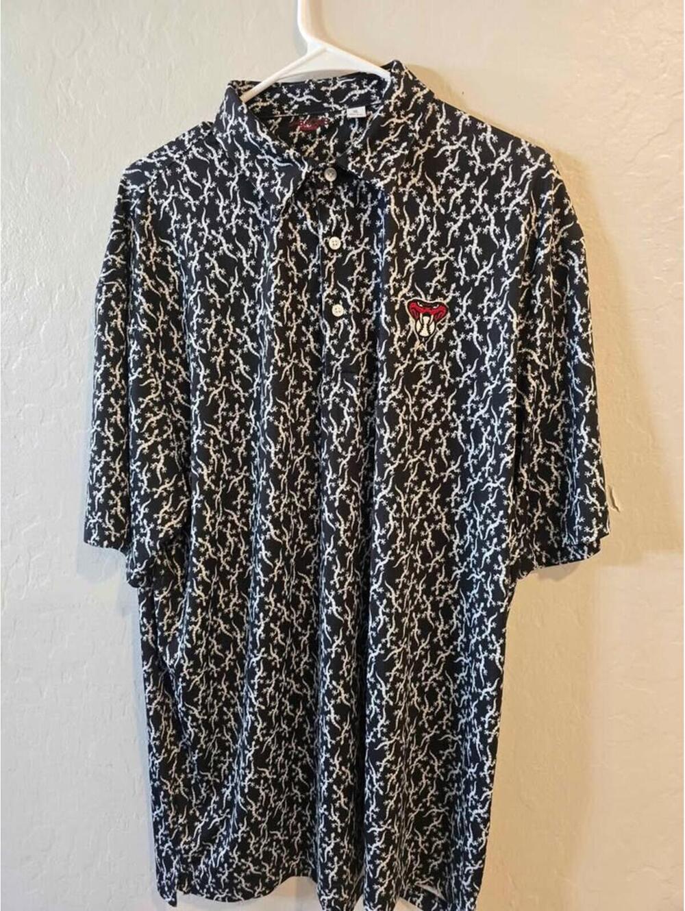 Arizona Diamondbacks Golf Polo Men's Size XL